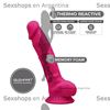 Dildo Rosa Premium Real Skin Model 1 de 18 centimetros con ventosa
